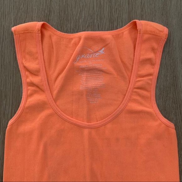Orange Workout Tank-top - Picture 2 of 4